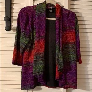 Peck & Peck Cardigan Style Wrap